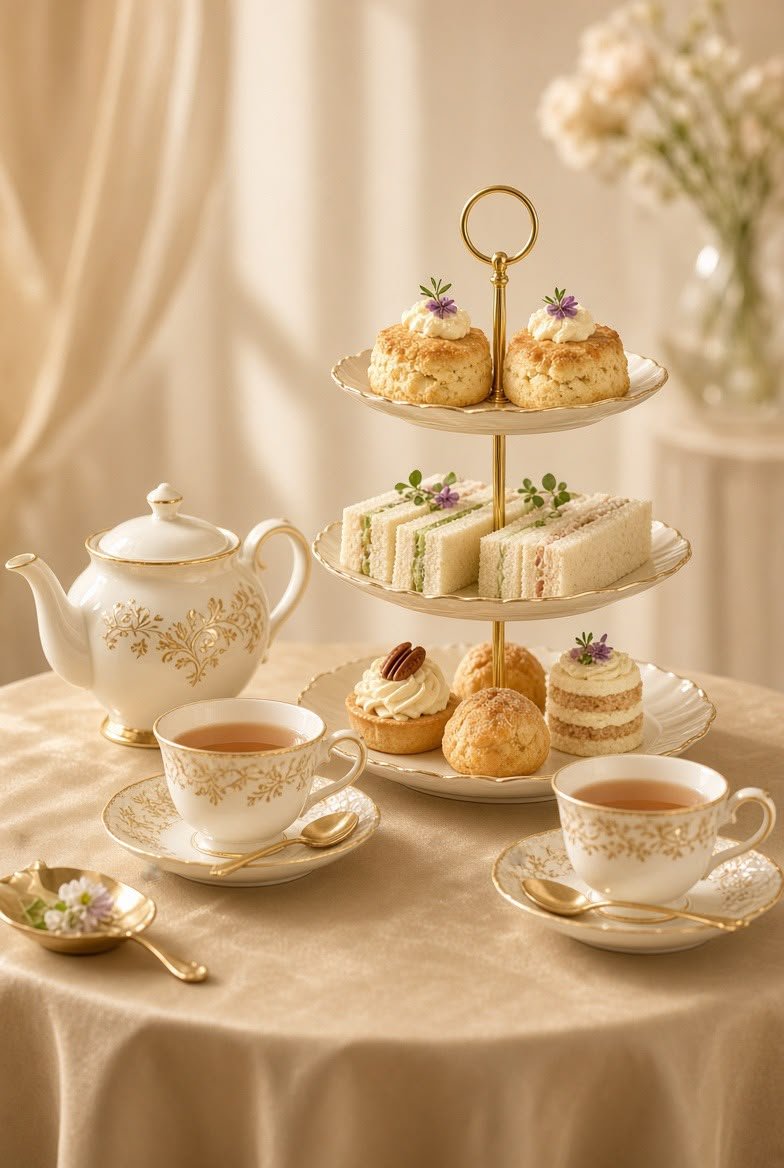 Desified high tea